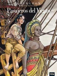 Portada de l'edició integral de Los pasajeros del viento, de François Burgeon