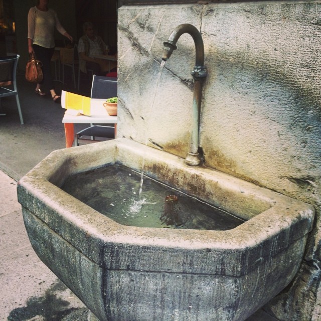 Fotografia d'una font de Bern