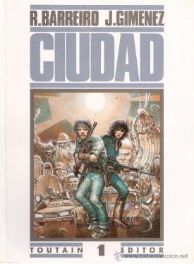 Portada de Ciudad, còmic de Ricardo Barreiro i Juan Giménez