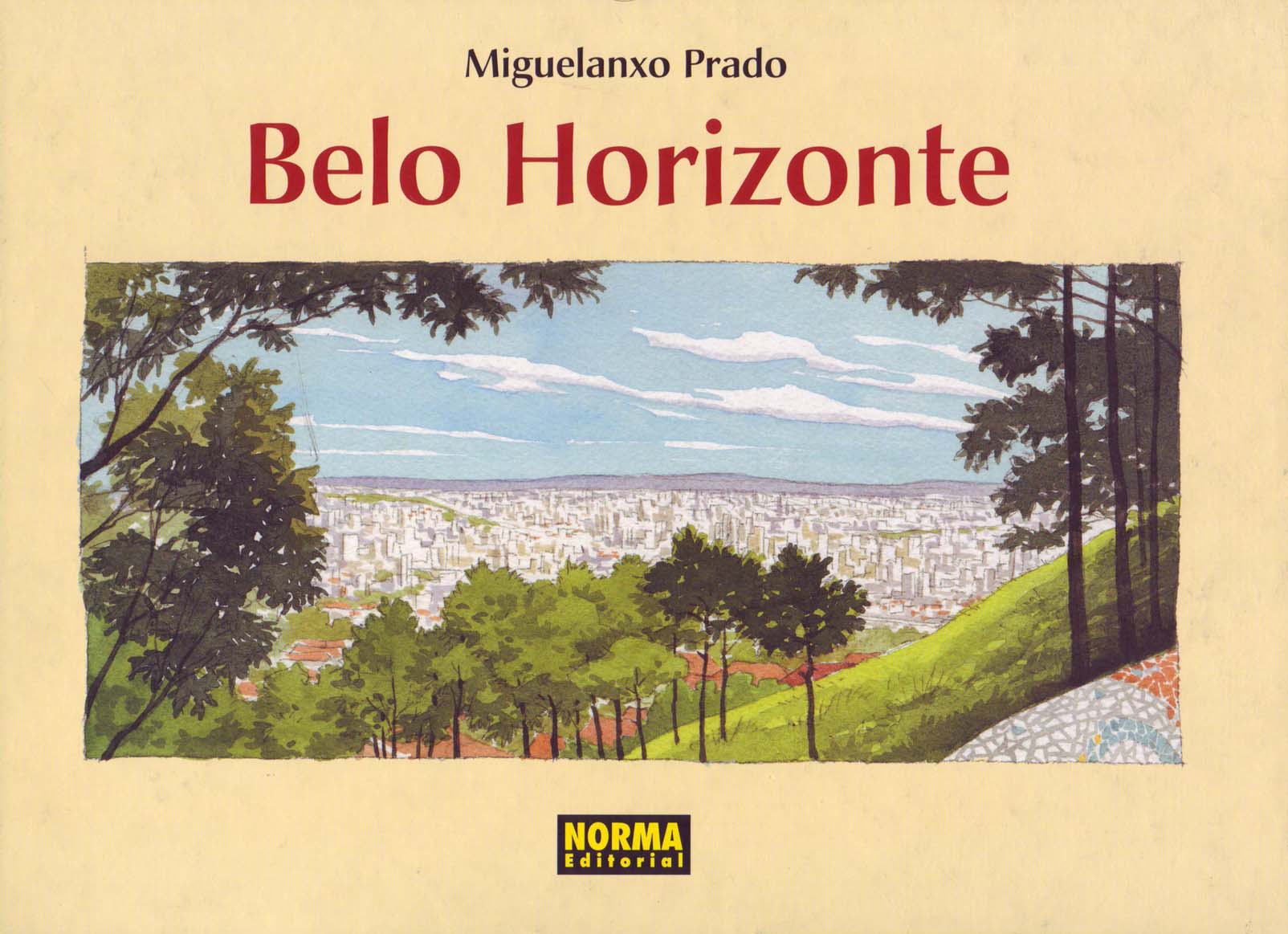 Portada del còmic Belo Horizonte, de Miguelanxo Prado.