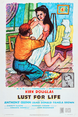 Póster del film Lust for Life (1956) de Vincente Minnelli
